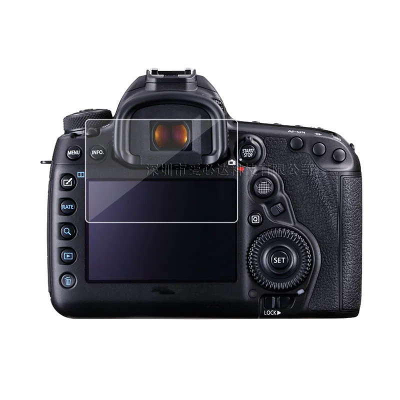 2 шт камера ЖК-панель Защитная пленка для экрана, защита для Canon EOS 5D4 77D 7600D EOS R 100D