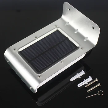 

16LED Lawn Landscape Yard Wall Mounted Street Patio Pathway Outdoor Garden Fence Universal Solar Light