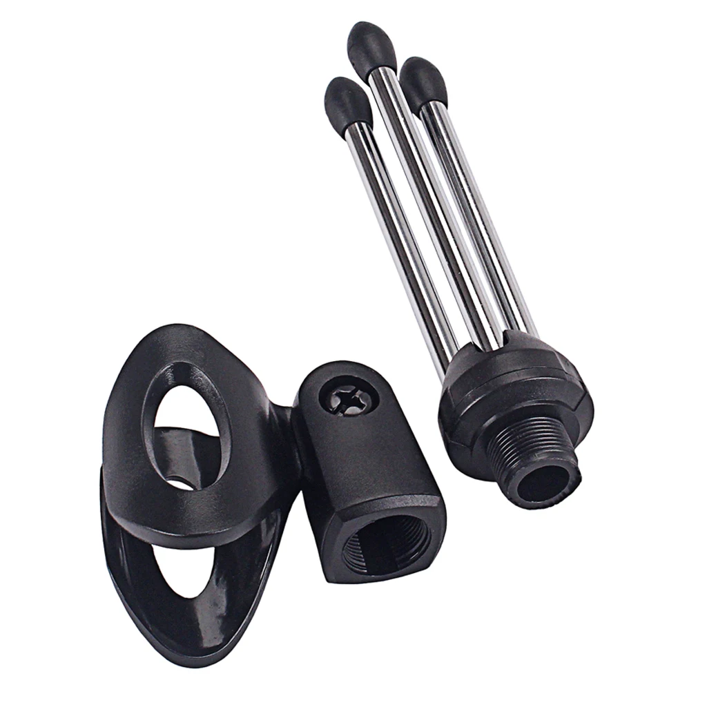 Microphone Mic Mount Stand Holder Bracket Support for Recording Interview Removable Portable Microphone Mic Tripod Base Stand 