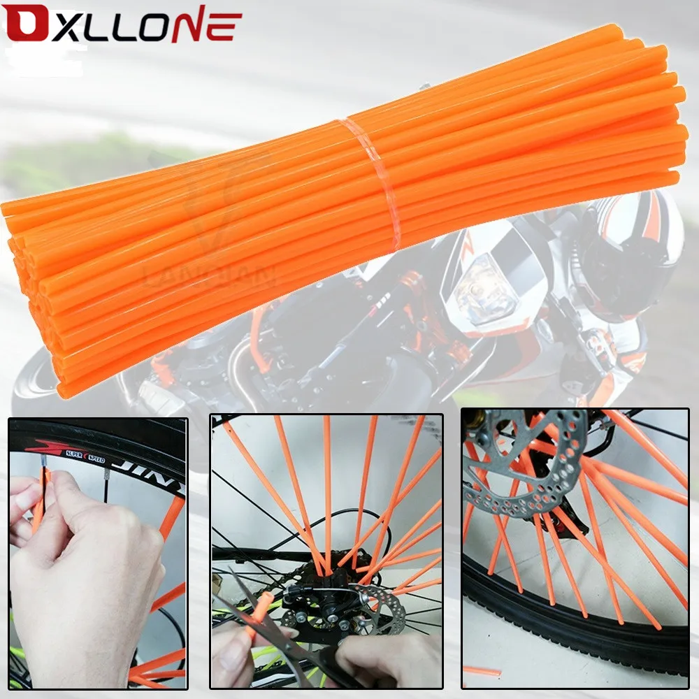 

For honda hornet 600 cb400sf Universal motocross Wheel Rim Spokes Skins protector Multi motorbike hornet 600 2001 cb 400 sf cbr