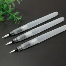 Многоразовые Мягкие акварельные краски водопоглощающие кисти каллиграфия начинающих ручка