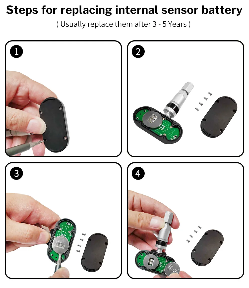 Deelife Car TPMS Solar Tire Pressure Monitoring System For 4 Wheel Alarm Warning With 0-8 Bar Tyre Tpms 4 Sensors rear view mirror reverse camera