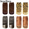 3D Printed Animal Paw Funny Socks For Women Men Leopard Tiger Cat Paw Feet Socks For Children Casual Kawaii Cotton Crew Socks ► Photo 2/6