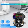 Color APP battery tester electronic load 18650 capacity monitor indicator discharge charge usb meter DC 12v power supply checker 5