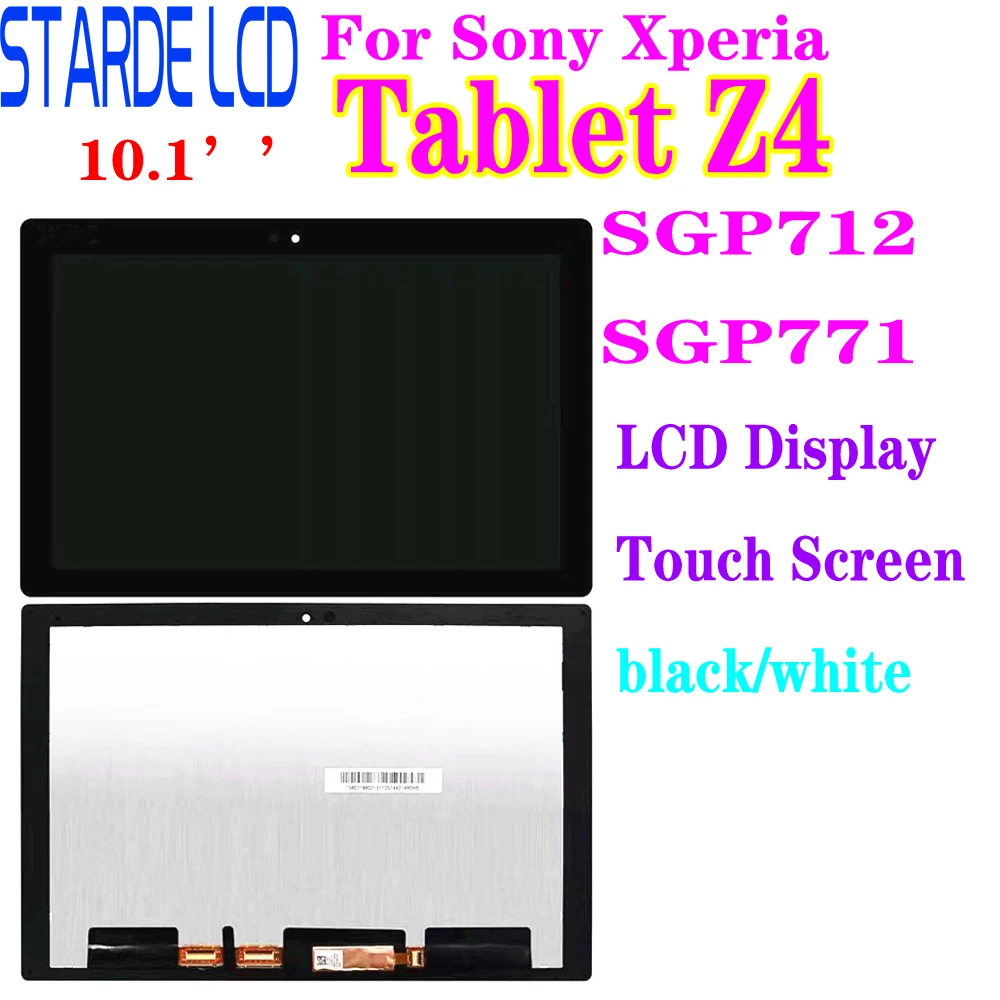 Starde lcd для sony Xperia Tablet Z4 SGP712 SGP771 lcd дисплей кодирующий преобразователь сенсорного экрана в сборе Z4 lcd дисплей