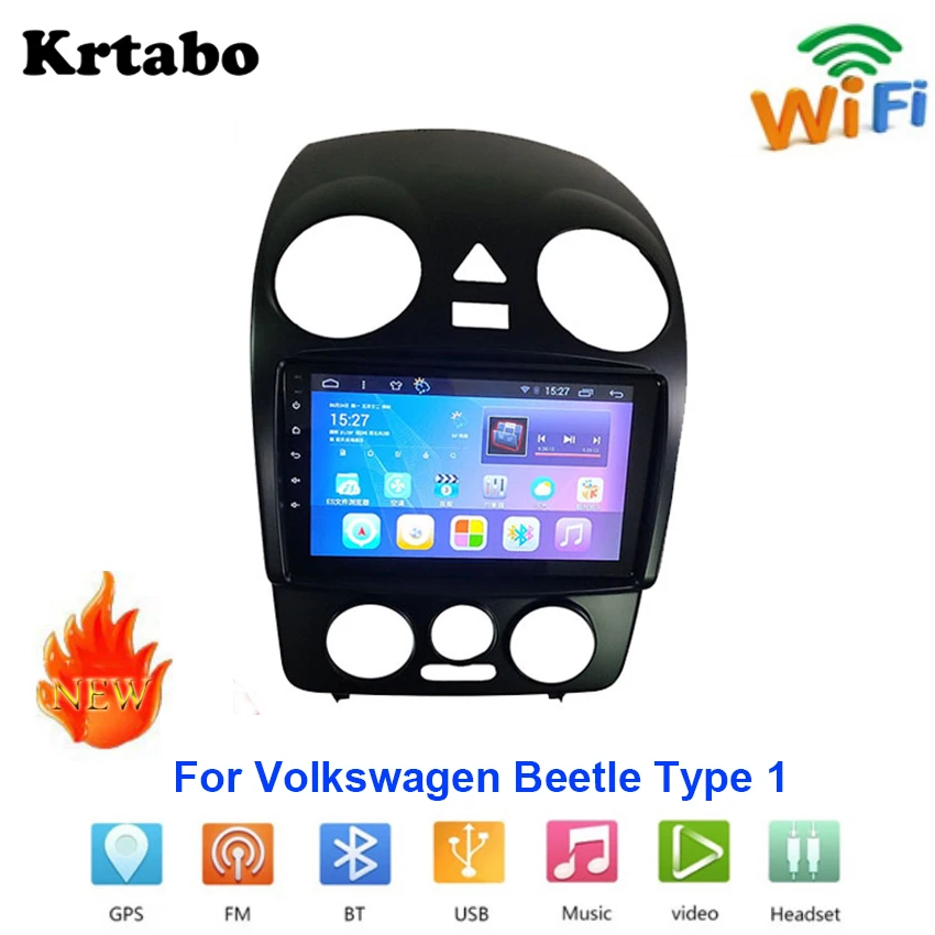 Автомобильный радиоприемник Android мультимедийный плеер для Volkswagen Beetle тип 1