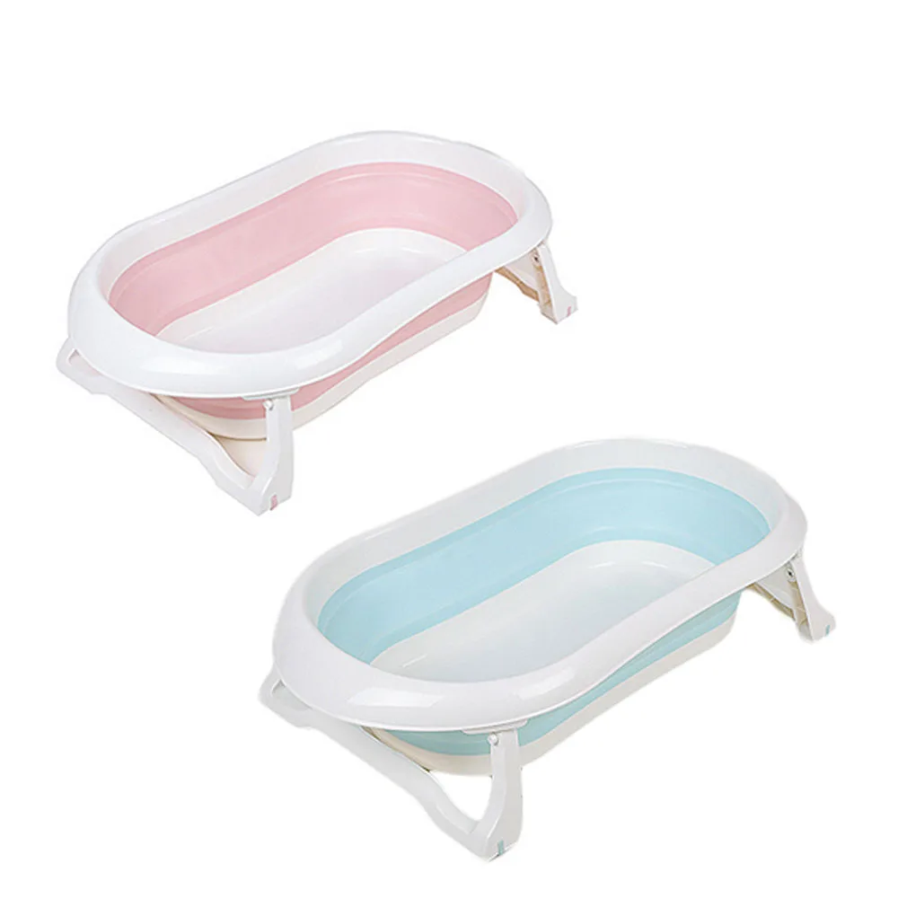 

Newborn Baby Portable Bath Tub Baby Swim Tubs Bath Body Washing Folding Foldable Children Eco-friendly Non-Slip Safe Kid Bathtub