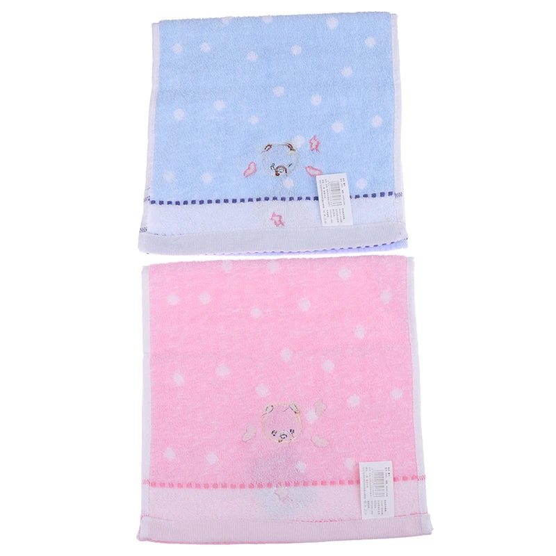 Serviette De Toilette Pour Bebe 25 50cm Essuie Mains En Coton De Haute Qualite Serviette Bebe Alimentation Enfants Dessin Anime Ours Aliexpress