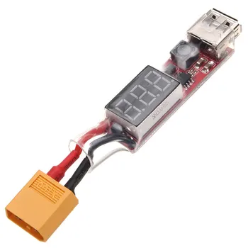 

Hot Sale 2S-6S Lipo Battery USB Converter XT60 Plug T Plug Cellphone Mobile charger adapter