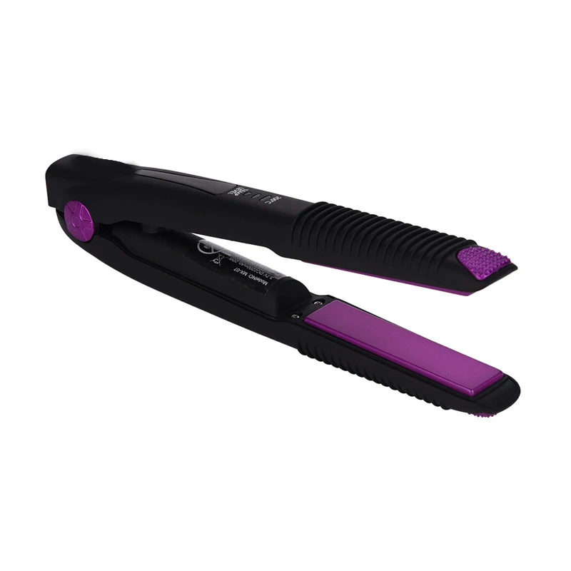 

2 in 1 Wireless Hair Straightening Iron Ceramic Curling Iron USB Rechargeable Hair Curler