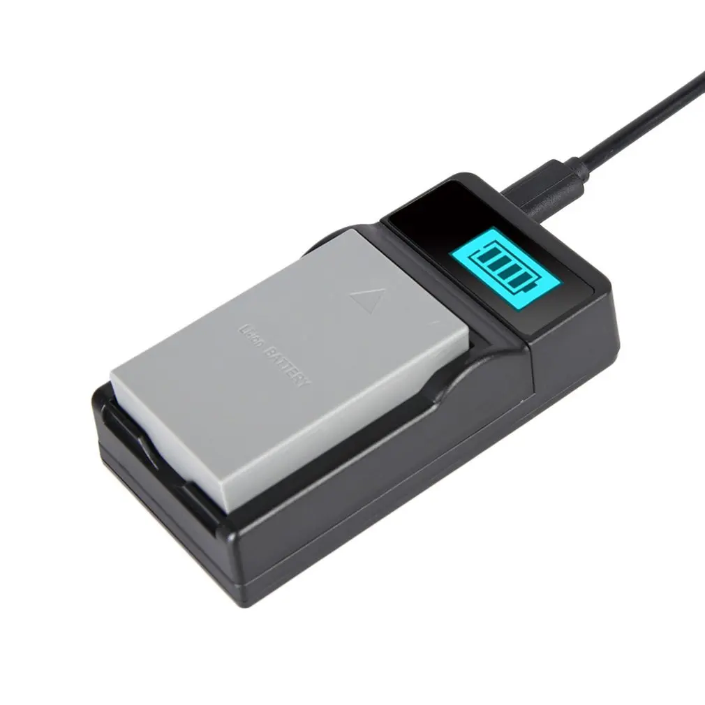 2 шт BLS-5 7,2 V 1800mAh литий-ионная аккумуляторная батарея для цифровой камеры+ USB зарядное устройство комплект с ЖК-экраном для OLYMPUS
