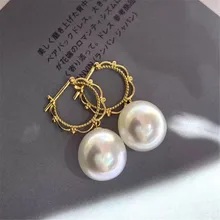 

925 Silver Pearl Beads Stud Earrings Setting Base Diy Jewelry Making Findings&Components
