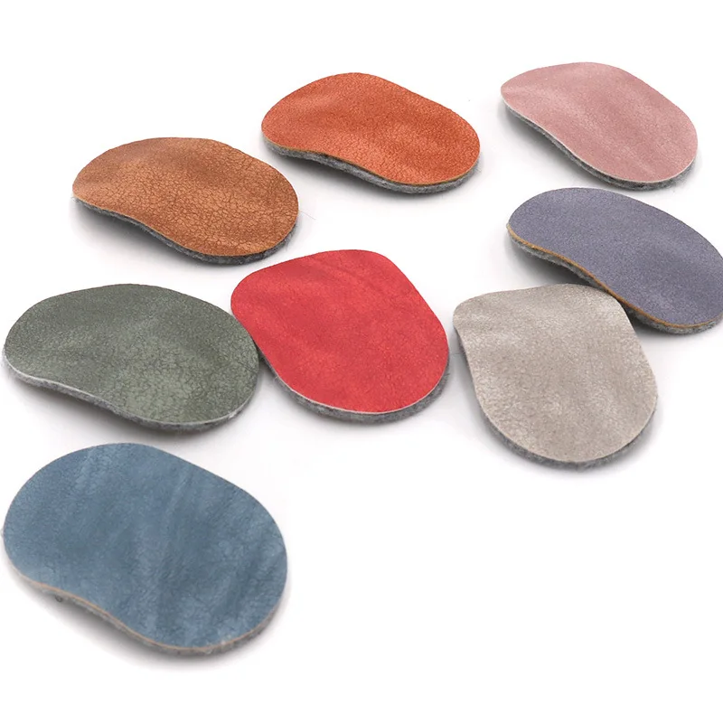

New Fashion Synthetic Leather Hair Clips Oval Rectangle Hairpins Geometric Barrettes Headdress Hair Accessories For Women Girls