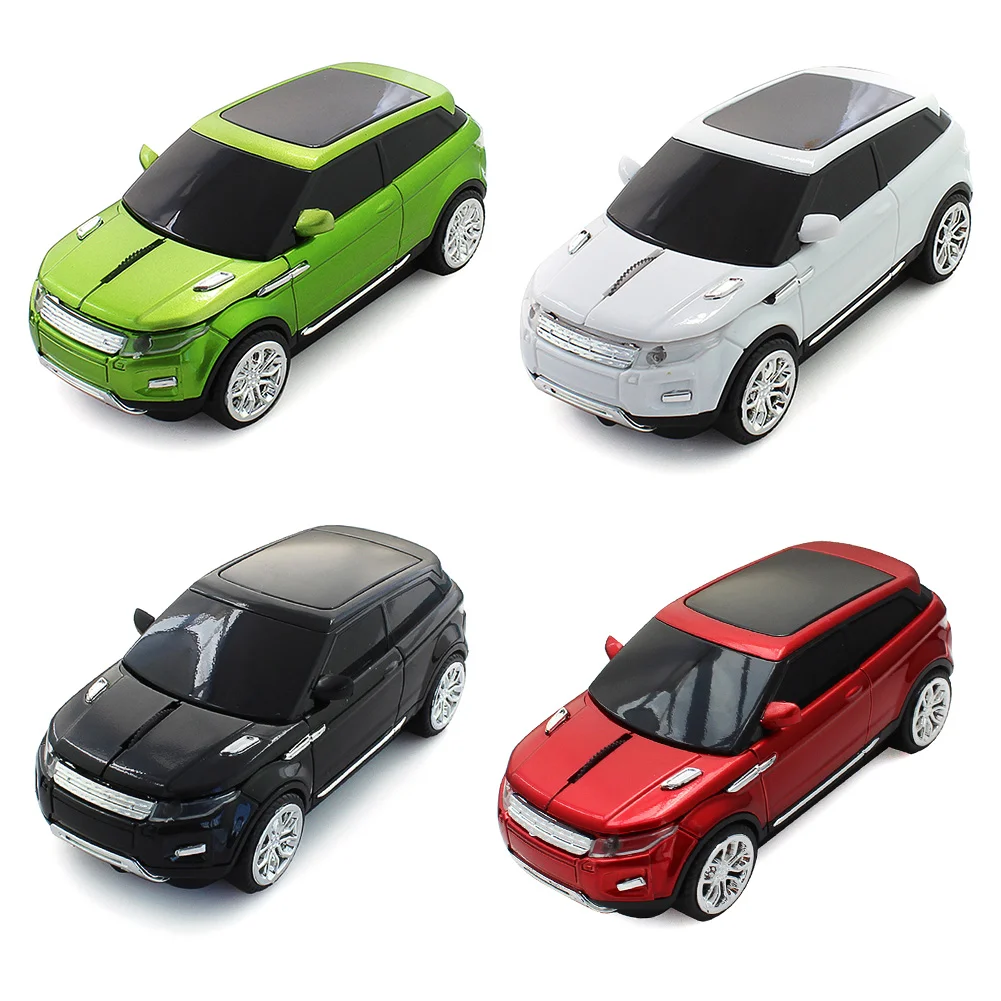 2.4GHz High Accuracy Optical Car Shape With USB Receiver Mouse Home Office LED Light Gaming Ergonomic For PC Tablet Wireless 3D