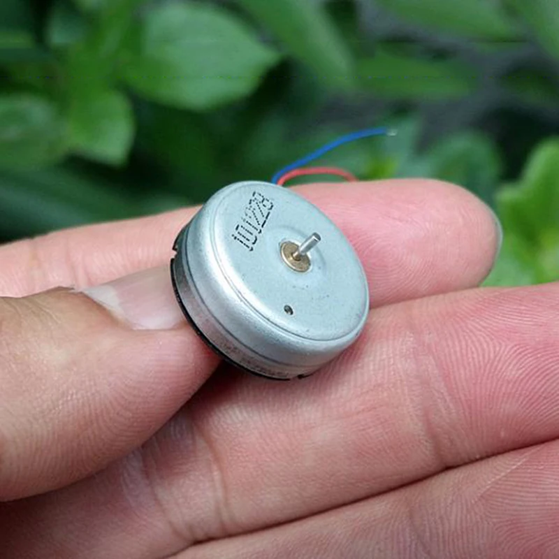 DC 3V High Speed Neodymium Strong Magnetic Thin Micro 20mm Round Electric Motor