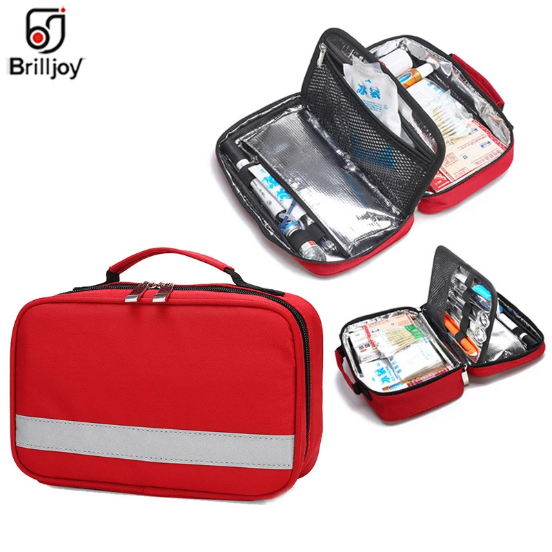 Brilljoy High Quality Insulin Portable Medicine Cold Storage Bag Refrigerated Cool Box bags Drug Freezer for Diabetes People New portable pills seal box tablet storage case medicine drug container pillbox dispenser mini 3 grids dispensing storage box