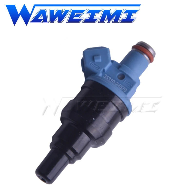 WAWEIMI 8 шт. Форсунка топливного форсунки клапан OE 35310-24570 для Kia Rio 1.6L L4 для HYUNDAI EXCEL X2 1.5L 3531024570