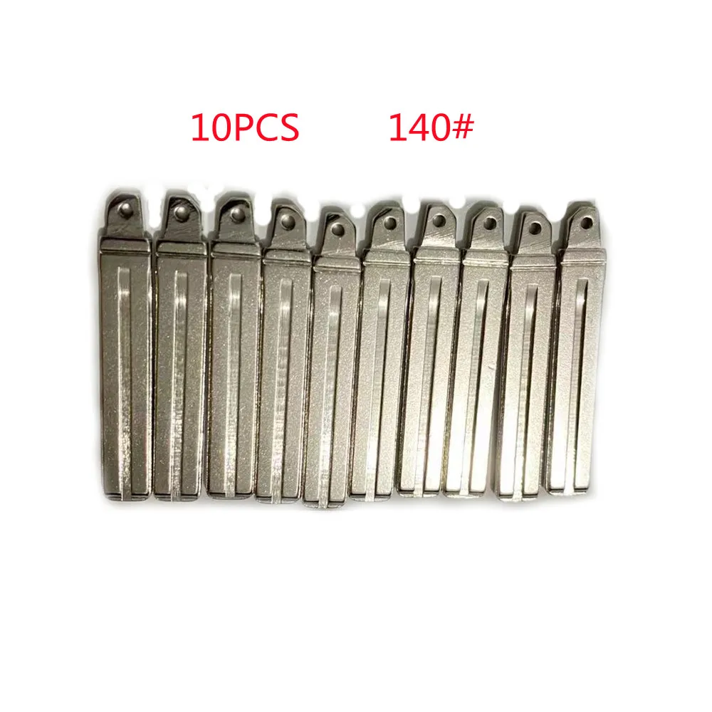 Keychannel 10PCS Original Car Key Blade 140# Kia Flip Blank For Kia K5 K3 95430 Replacement Flip Remote Blade Locksmith Tool