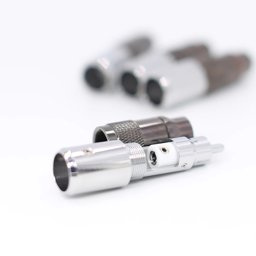 4 шт. Hi-End HiFi родиевое покрытие unsolder RCA терминал, HIFI DIY латунь покрытие родий аудио, видео разъемы, тв тюнер RCA