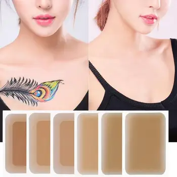 

5pcs Ultrathin Tattoo Flaw Conceal Tape 100% Breathability and Skin Friendliness Waterproof Scar Full Cover Sticker Patch