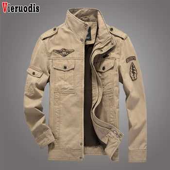 

Winter Autumn Brand 2019 Male Cotton Jackets Jacket Slothing Soldier MA-1 Style Army Jackets Mens Bomber Jackets Plus Size M-6XL