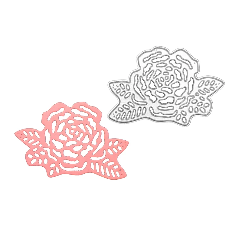 Julyarts Rose Cutting Dies Scrapbook Knife Scrapbooking Stencil for Album Paper DIY Gift Card Decoration Embossing | Дом и сад