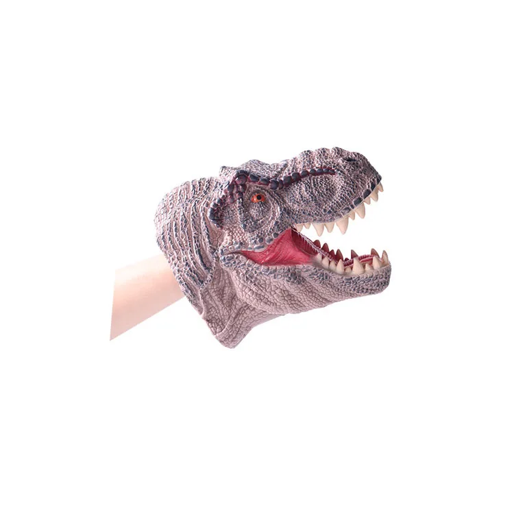 

Dinosaur Gloves Dinosaur Hand Puppet Soft Silcone Jurassic Replica T-REX Children Toy Dinosaur Claw Set