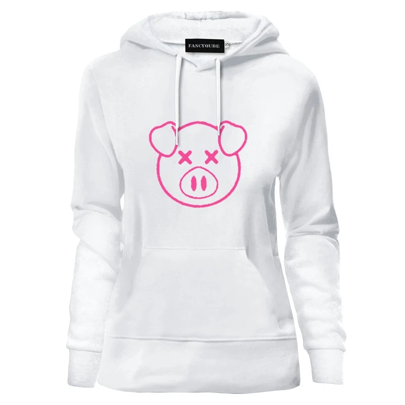 Lucky Pig 3D женские толстовки модные кавайные толстовки 3D зимние повседневные женские толстовки