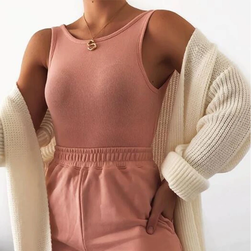 EvaQueen Sexy Knitted Sweater Two Piece Sets Women Autumn O-neck Crop Top And Long Pants Suit 2 Piece Set Female Casual Clothes
