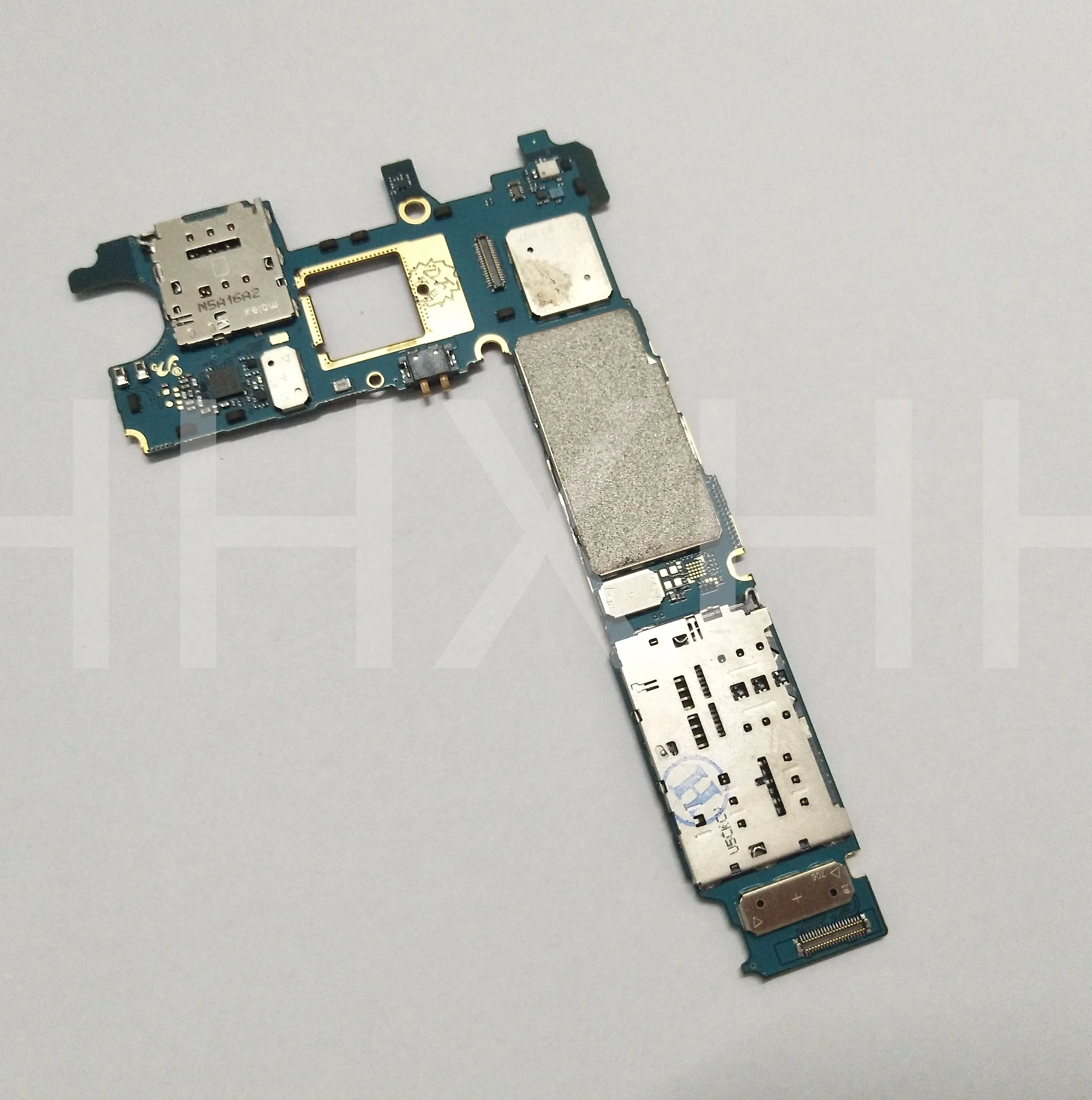 Разблокирована для samsung Galaxy A7 A710F A710FD материнская плата 16 ГБ с ОС Android официальная версия MB A710F одиночный/DUAL SIM A710FD