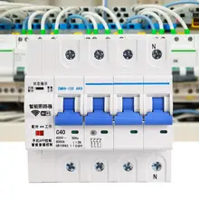400V 4P WiFi disjoncteur à télécommande par commande vocale avec Amazon Alexa et Google Home commutateur intelligent/recperdant automatique