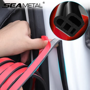 

Car Door Rubber Strip Auto Doors Seal Rubber Stickers Interior Weatherstrip Soundproof Decorative Noise Insulation Accessories