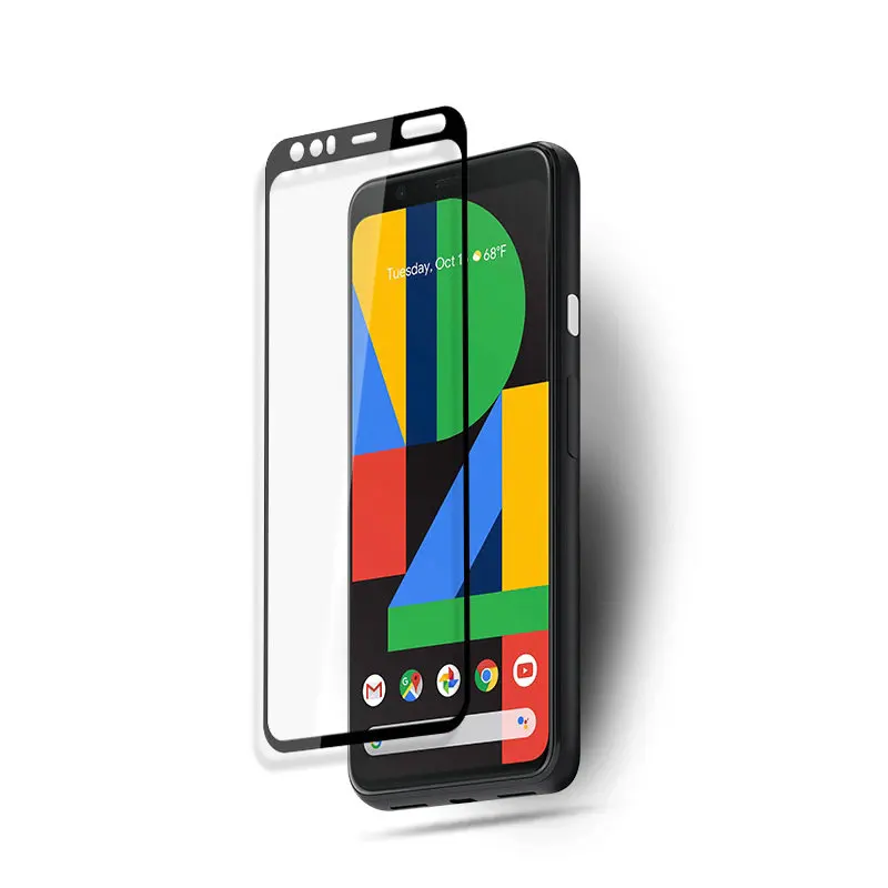 9D 6D 5D полный клей покрытие закаленное стекло протектор экрана для Google Pixel 4 Pixel4 для Google Pixel 4 XL XL4 стеклянная пленка