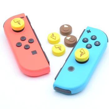 

2019 Silicone Analog Thumb Stick Grips Caps for Nintend Switch NS JoyCon Controller Sticks Cap Skin Project Design 4pcs