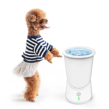 

Pet Cat Dog Dirty Paw Clean Cup Cleaning Tool ABS Washing Brush Washer Supplies Automatic Cleaning Cup Grooming