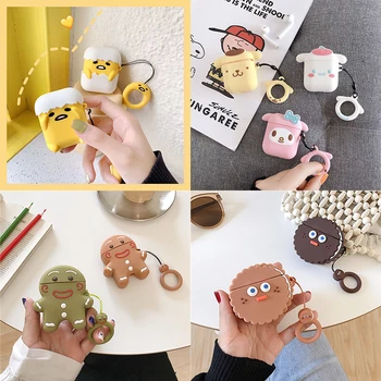 

For Airpods 1 2 Case Silicone Cartoon Cover For Apple Airpods 1 2 Case Cute Earphone Headphone case For Airpods 1 2 case