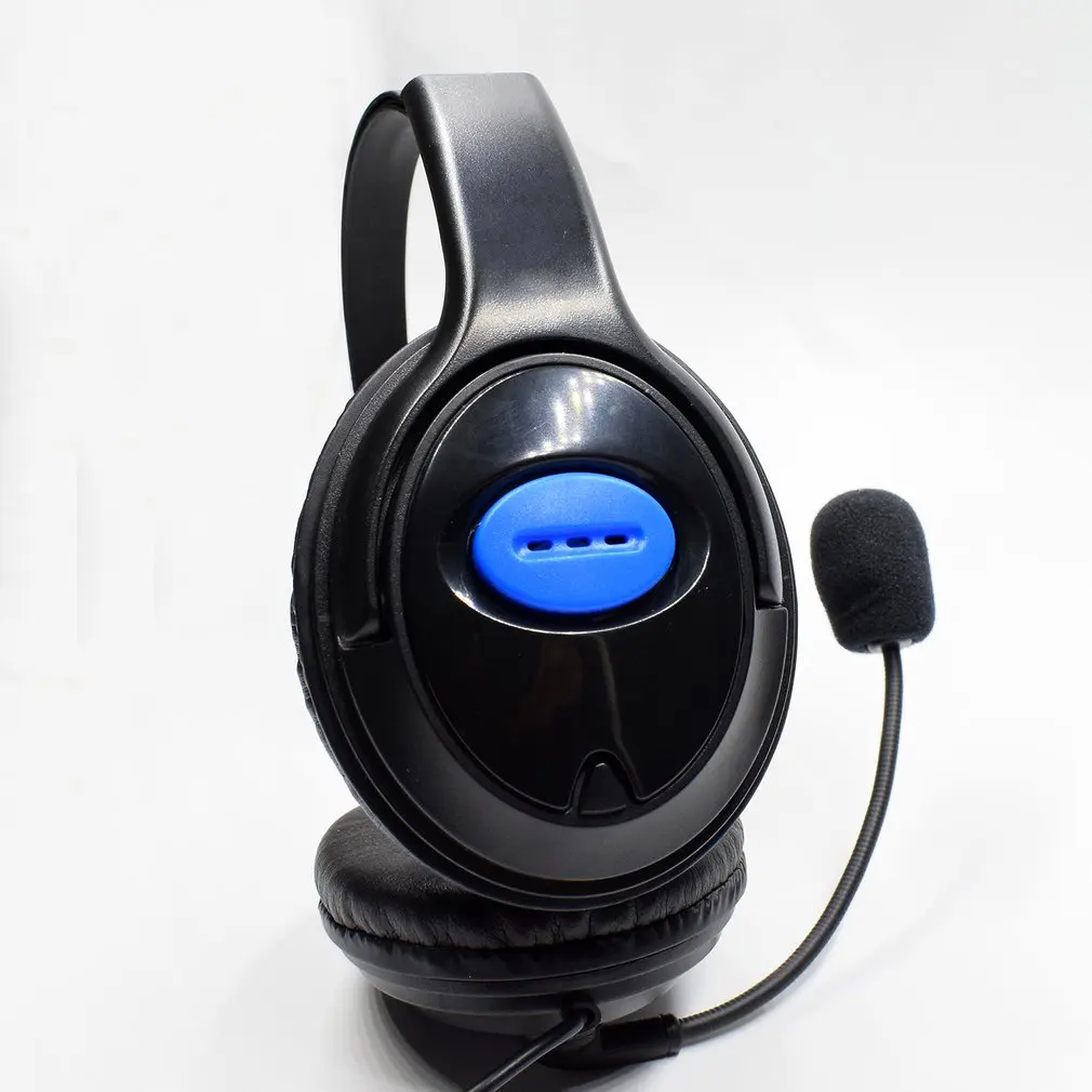 Portable Wired Gaming Headset with Microphone Volume Control Headphone 3 5mm Audio Jack For PS4 Online Game Playing Use