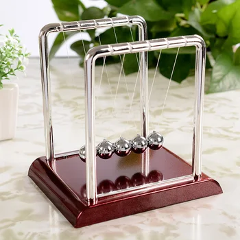 

Creative Newton Cradle Pendulum Ball Metal Balance Elastic Ball Model Home Bedroom Desk Table Decoration Ornaments