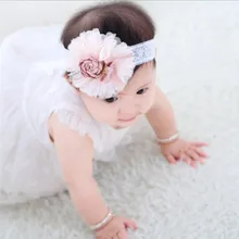 Корейский стиль, стиль, Детские аксессуары для волос, цветок, Гренадин, лента для волос, кружевной цветок, Южная Корея, милый головной убор для девочек