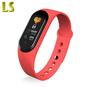 

LS M5 Women Smartwatch Heart Rate Fitness Pedometer Sport Monitor Smartband Bluetooth Sleep Tracker Smart Watch Man For android
