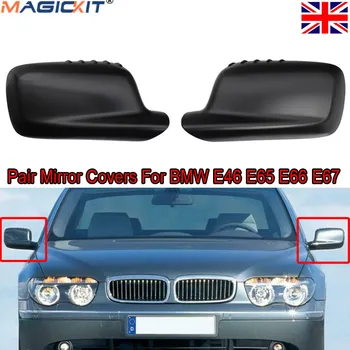 

MagicKit Pair Rear View Mirror Cover Cap for BMW E46 Coupe/Cabrio 00-06 E65/E66/E67 01-08