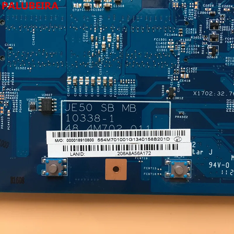 Материнская плата PALUBEIRA MBRNW01001 48.4M702.01M для Acer Aspire 5560 5560G материнская без чипа