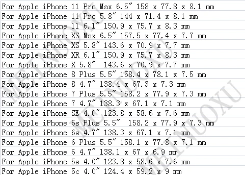 Universal Neoprene Pouch Bag Sleeve Case For iPhone 11 Pro Max XS Max XR XS 8 7 Plus 6 6S Plus 5 5SE 5S 5C 4 4S (11)