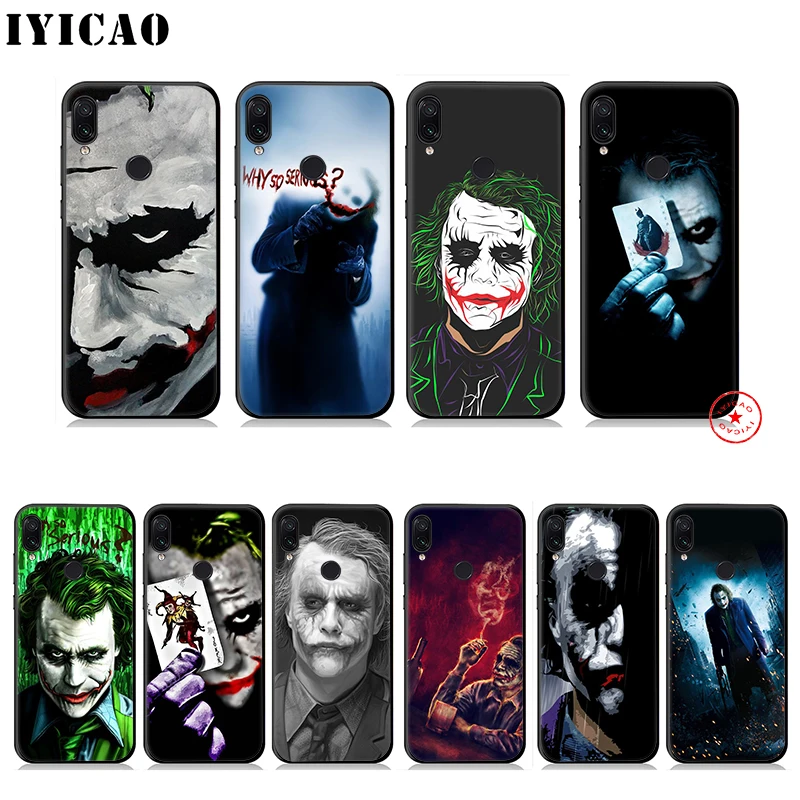 IYICAO Batman Dark Knight Joker Soft Case for Redmi K20 8A 7A 7 6 Pro 6A 5 Plus 5A 4X 4A S2 Go Silicone |
