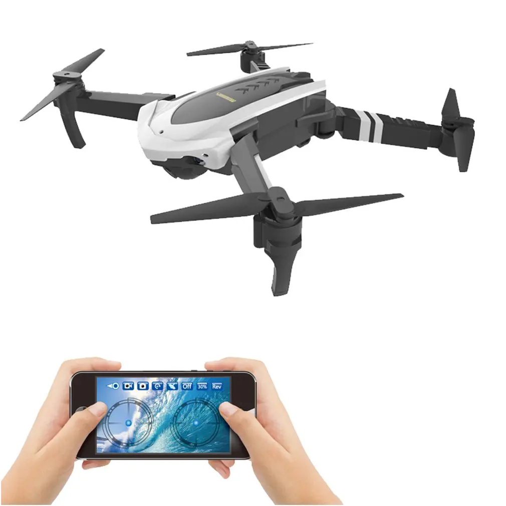 

4D-8 WIFI 5MP Camera Foldable RC Drone Optical flow positioning Remote Control Helicopter Aircraft with LED light