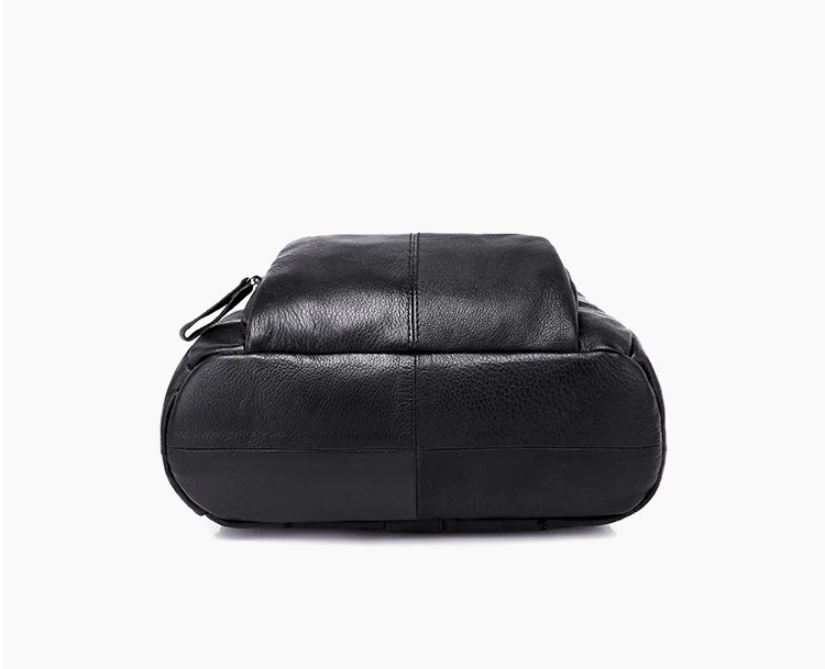women's genuine leather backpack women casual black backpacks for travel luxury cowhide woman back pack bag female