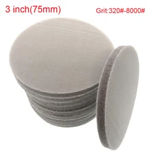 

5-50PCS 3Inch 75mm Spong Foam Sandpaper Disc 320-8000 Grit Wet&Dry Polishing Buffer Sanding Paper Abrasive Tools 320#-8000#