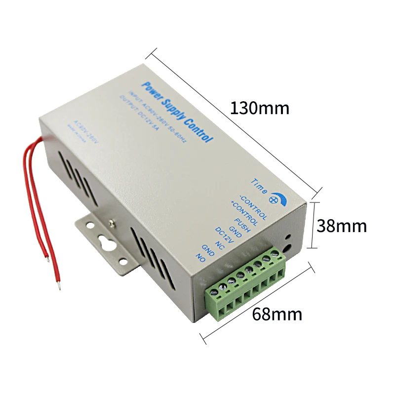 12V 5A Door Access Control Power Supply For RFID Reader Keypad