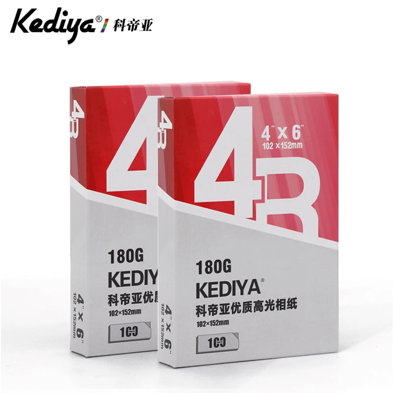 Kediya 180gsm 200gsm 230gsm 260gsm 4*6 глянцевая бумага 4R струйная фотобумага A4 фотобумага