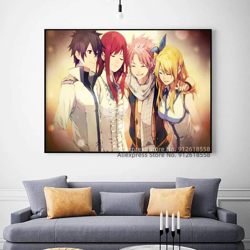 Free: Lucy Heartfilia Natsu Dragneel Erza Scarlet Fairy Tail Anime